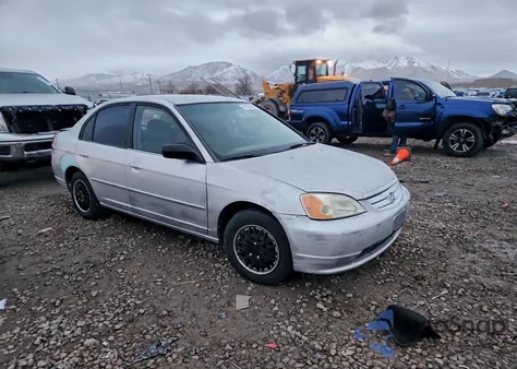2002 Honda Civic Lx z USA, uszkodzony, nr VIN 1HGES16542L027455